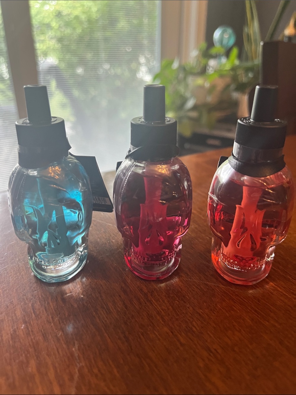 Bath and Body skull home fragrance refills-set of 3